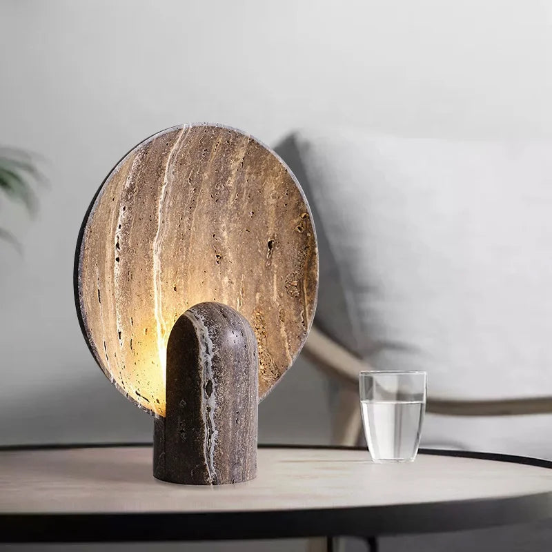 Modern LED Bedside Table Lamp – G9 Dome Shade, Resin Body, 6W