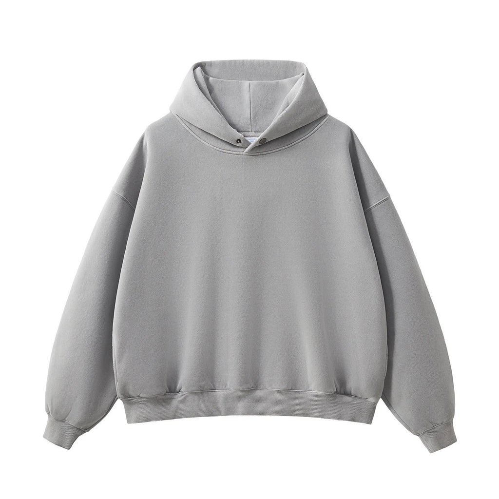 Unisex Washed Hoodie & Jogger Set – Heavyweight Fleece Oversized Sweat Suit