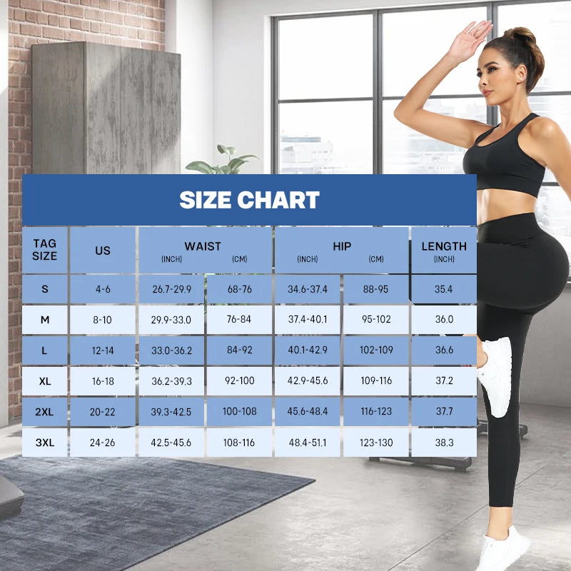 Tummy Control Plus Size Breathable Push up High Waist Tight Leggings Ladies Yoga Pants
