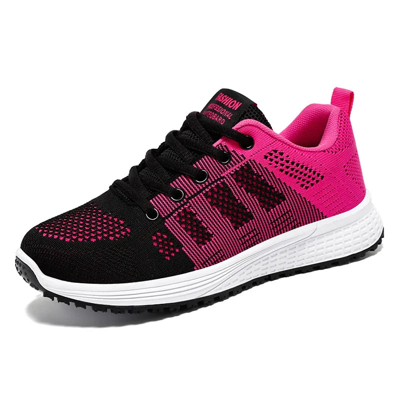 Women's Air Cushion Sport Sneakers – Lightweight Breathable Walking & Tennis Shoes