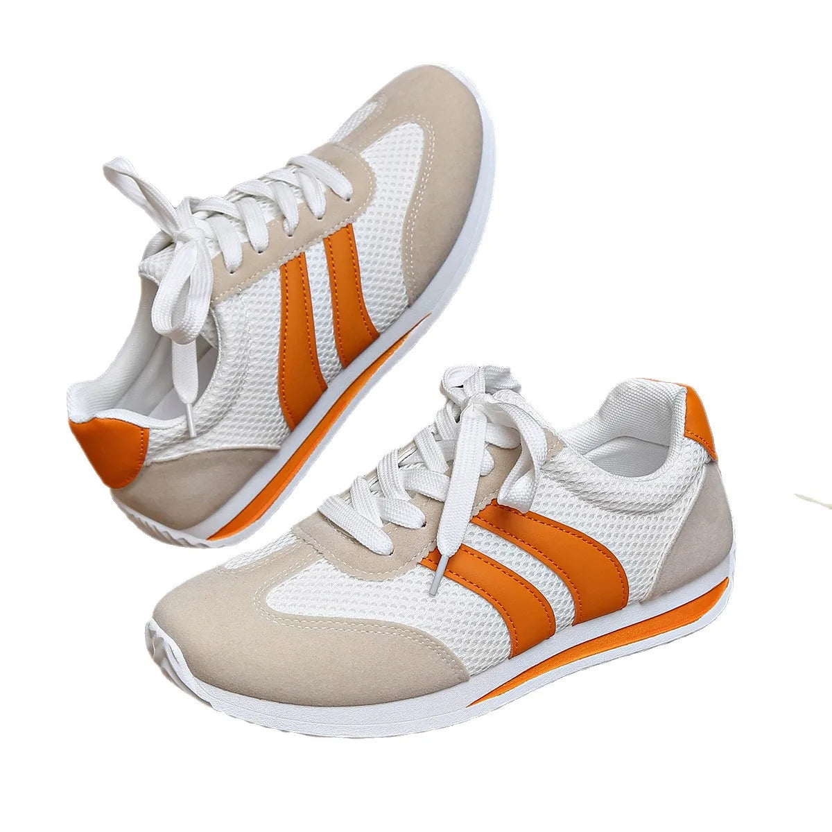 Women's Mesh Casual Walking Shoes – Breathable Non-Slip Fashion Sneakers