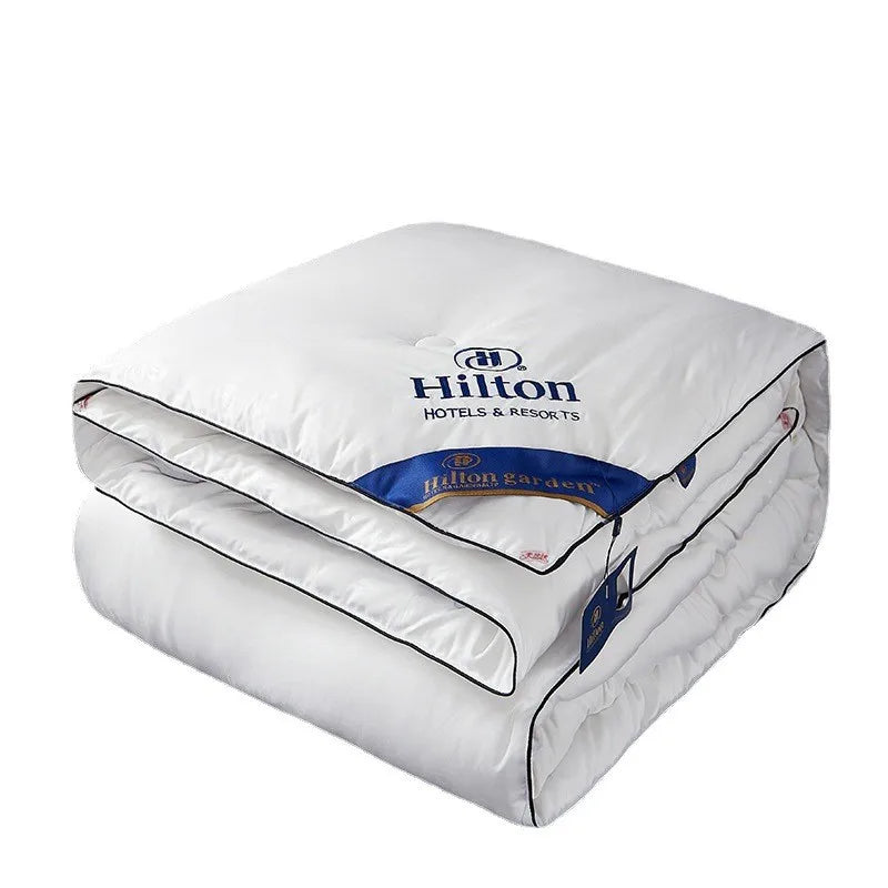 Water-Washed Cotton Quilt – Silk Cotton Fill | All-Season Hotel-Quality Comforter