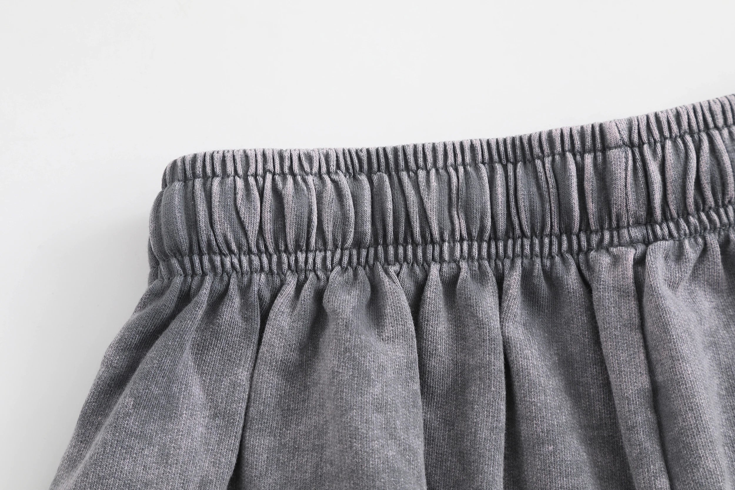 Acid Wash Cotton Sweat Shorts – Men's Vintage Streetwear