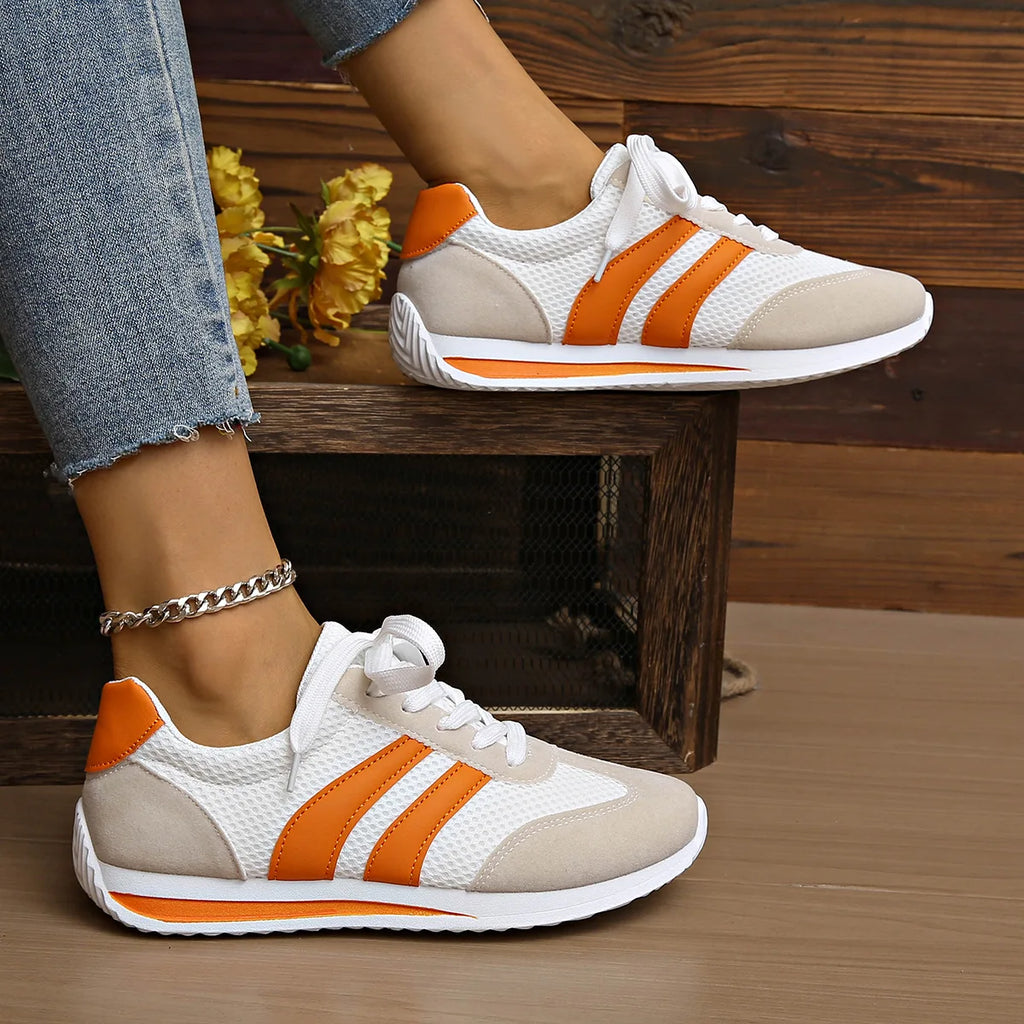 Women's Mesh Casual Walking Shoes – Breathable Non-Slip Fashion Sneakers