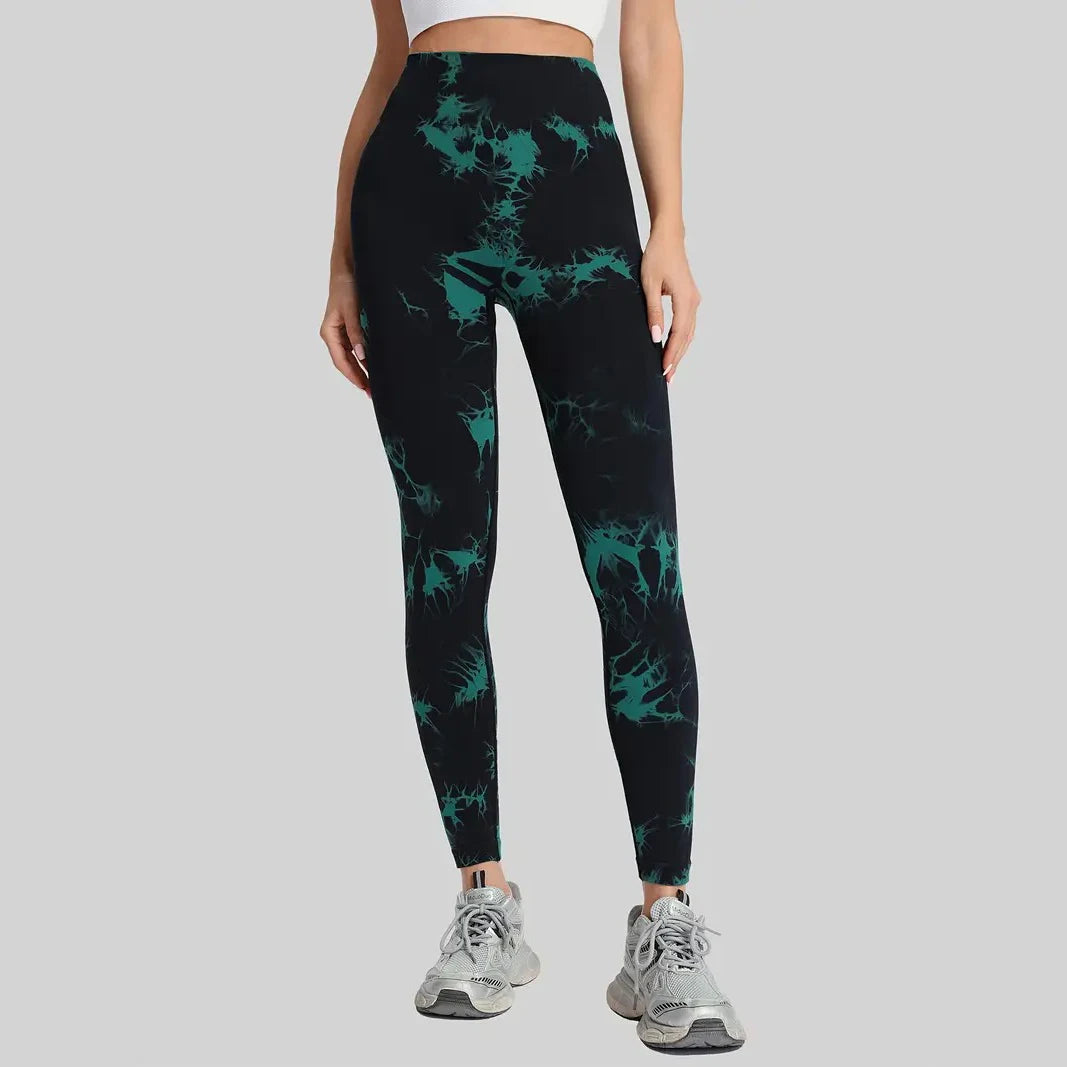 High Waist Seamless Yoga Leggings – Women's Quick-Dry Training & Running Pants