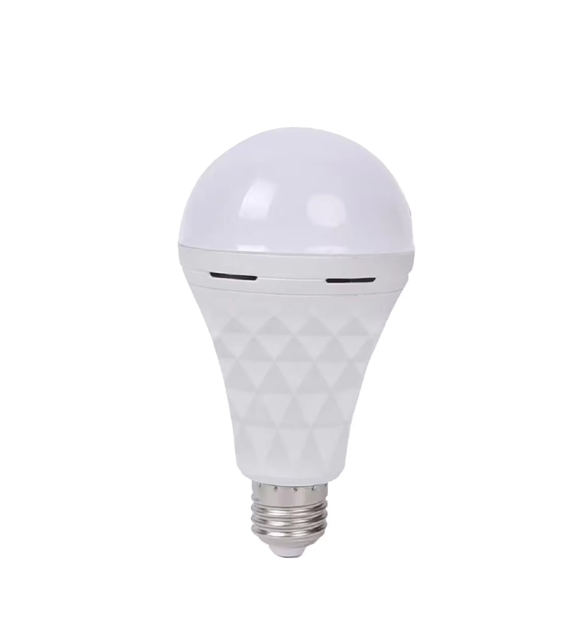 E27 LED Emergency Light Bulb – Rechargeable, Cold White, 7W–15W