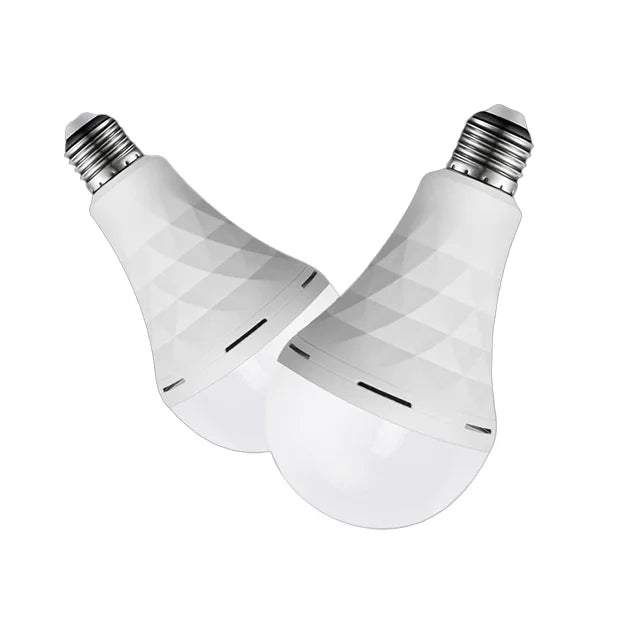 E27 LED Emergency Light Bulb – Rechargeable, Cold White, 7W–15W