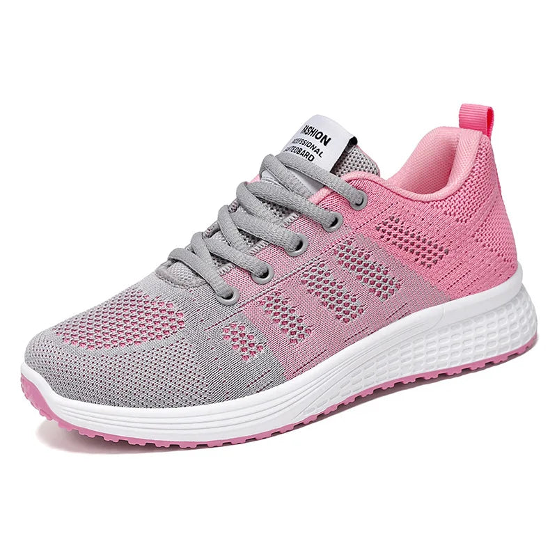 Women's Air Cushion Sport Sneakers – Lightweight Breathable Walking & Tennis Shoes