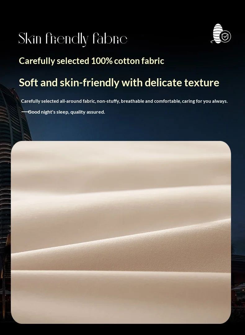 Water-Washed Cotton Quilt – Silk Cotton Fill | All-Season Hotel-Quality Comforter