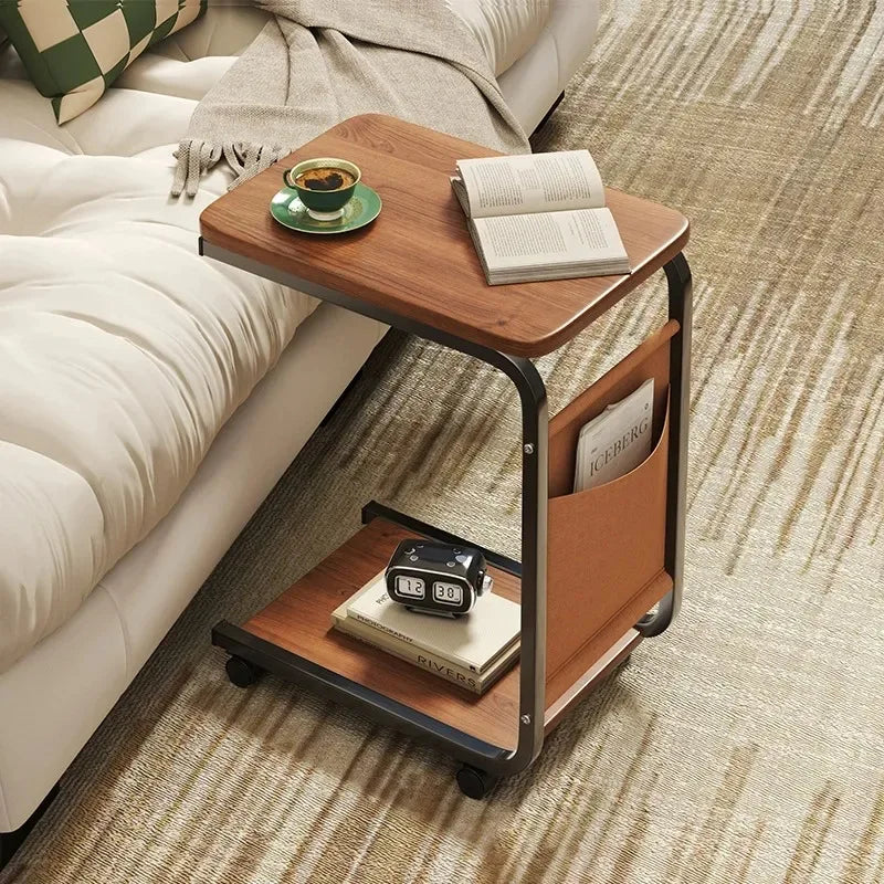 Modern Wood & Metal Coffee Table | Living Room Essential
