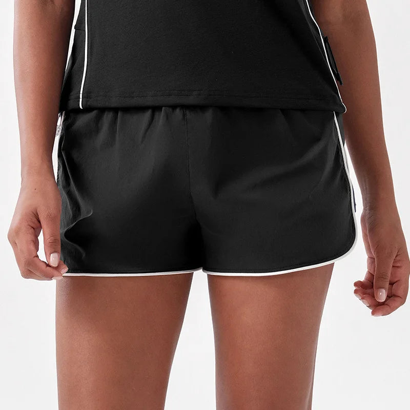 Women's 3-Piece Activewear Set – Zip Jacket, Sports Bra & Shorts | Quick Dry