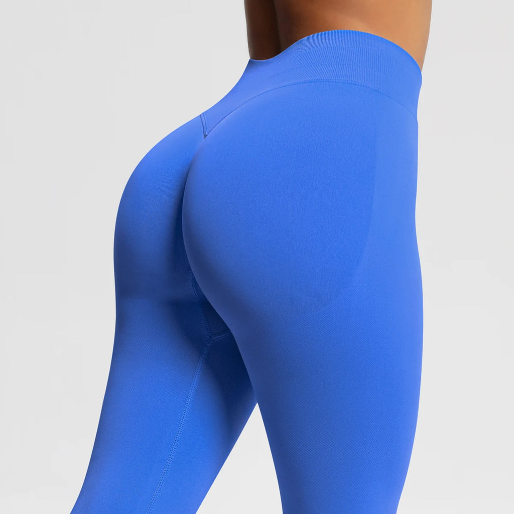 Women's Seamless Scrunch Leggings – High Waist Yoga & Workout Pants