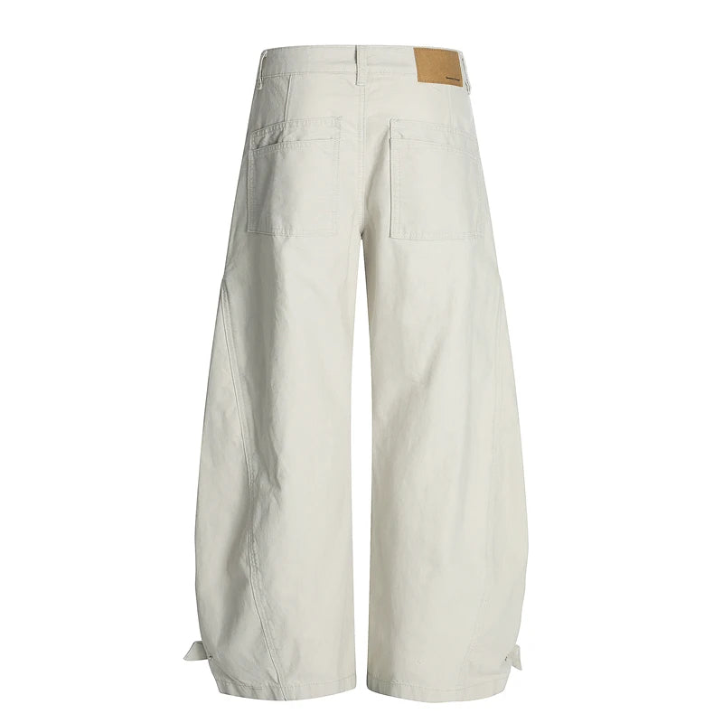 Unisex Casual Multi-Pocket Flat Front Tactical Cargo Pants