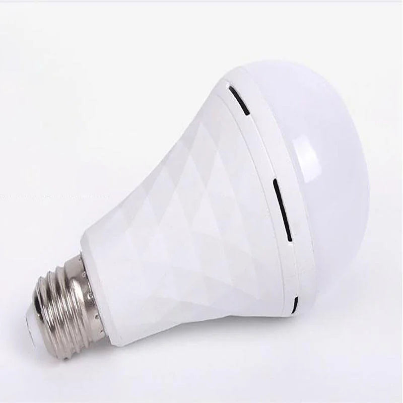 E27 LED Emergency Light Bulb – Rechargeable, Cold White, 7W–15W