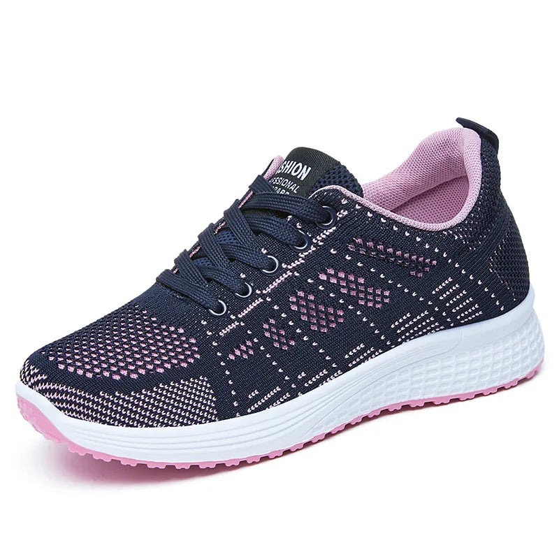 Women's Air Cushion Sport Sneakers – Lightweight Breathable Walking & Tennis Shoes