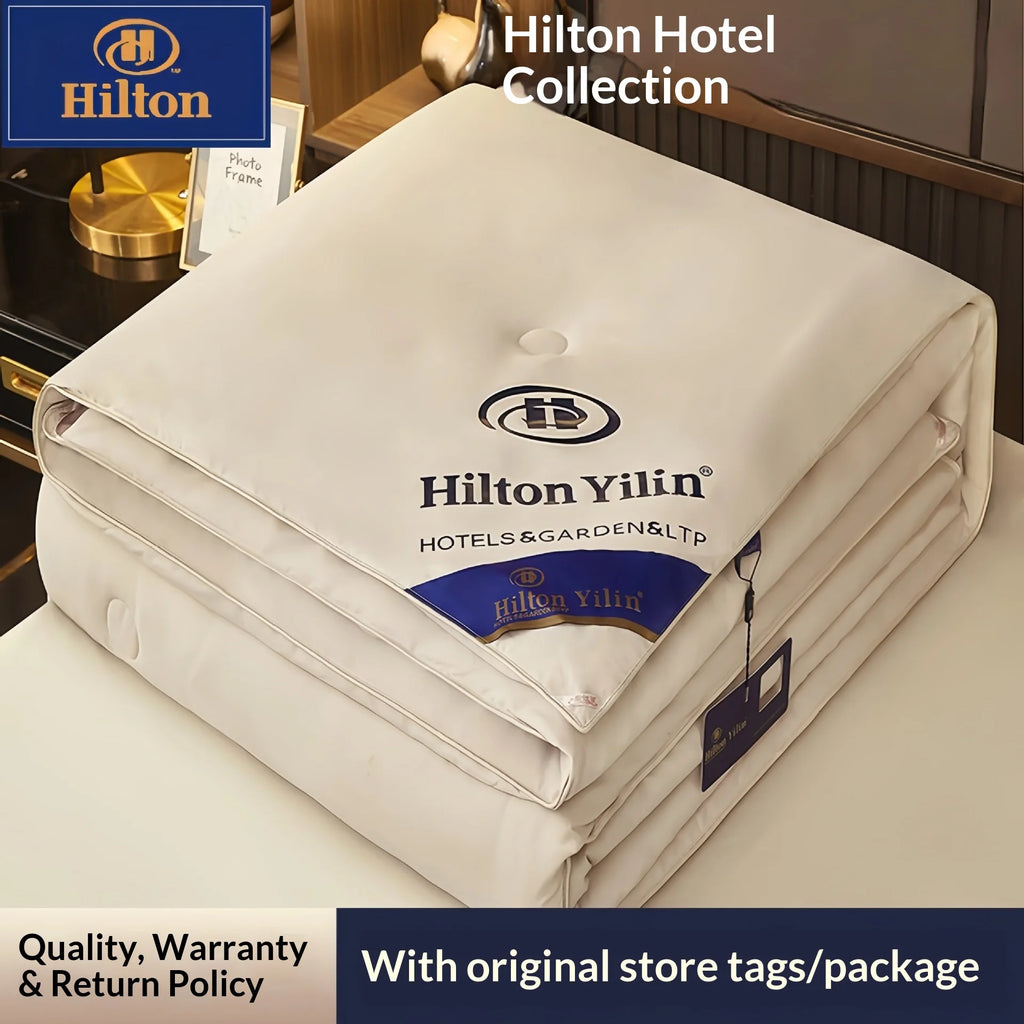 Water-Washed Cotton Quilt – Silk Cotton Fill | All-Season Hotel-Quality Comforter