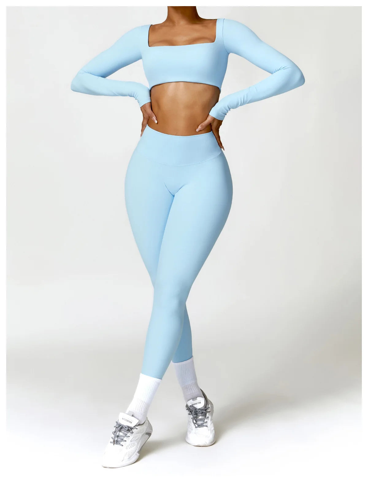 Women Soft Nude Sportswear Sports Bra Yoga Pants Mix n Match Sets (Items sold separately)