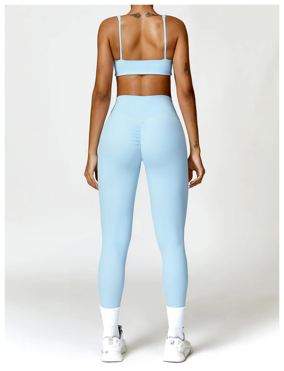 Women Soft Nude Sportswear Sports Bra Yoga Pants Mix n Match Sets (Items sold separately)