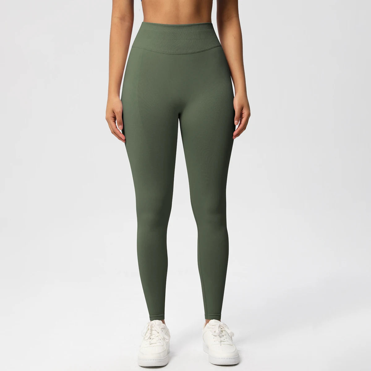 Women's Seamless Scrunch Leggings – High Waist Yoga & Workout Pants