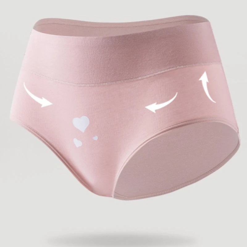 Women's Cotton Briefs 4-Pack – Low-Rise Everyday Underwear, Multicolor