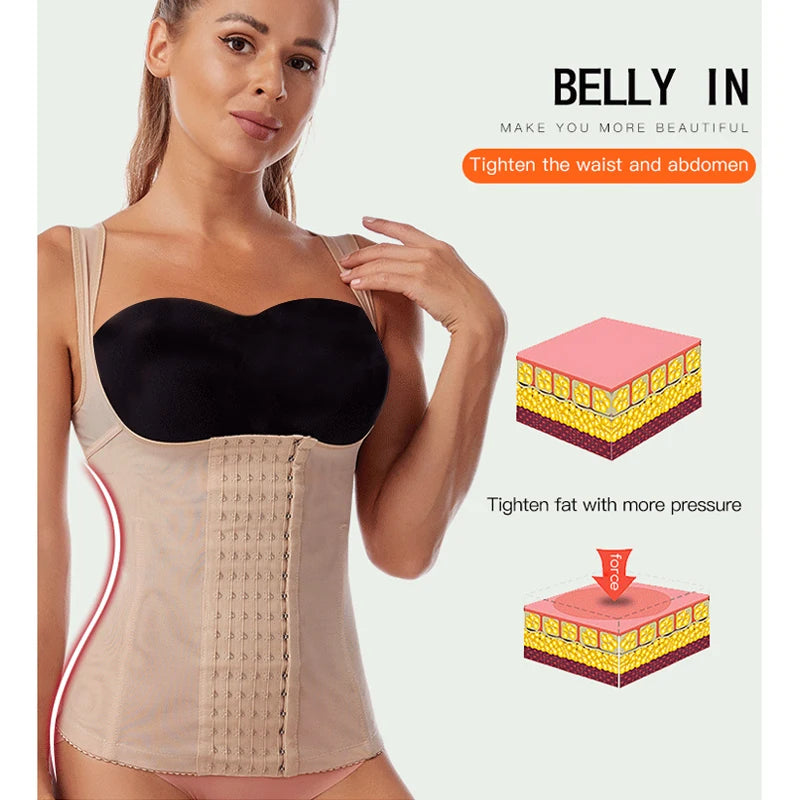Postpartum Waist Corset Sheath Tummy Top Trainers Shapewear for  Women