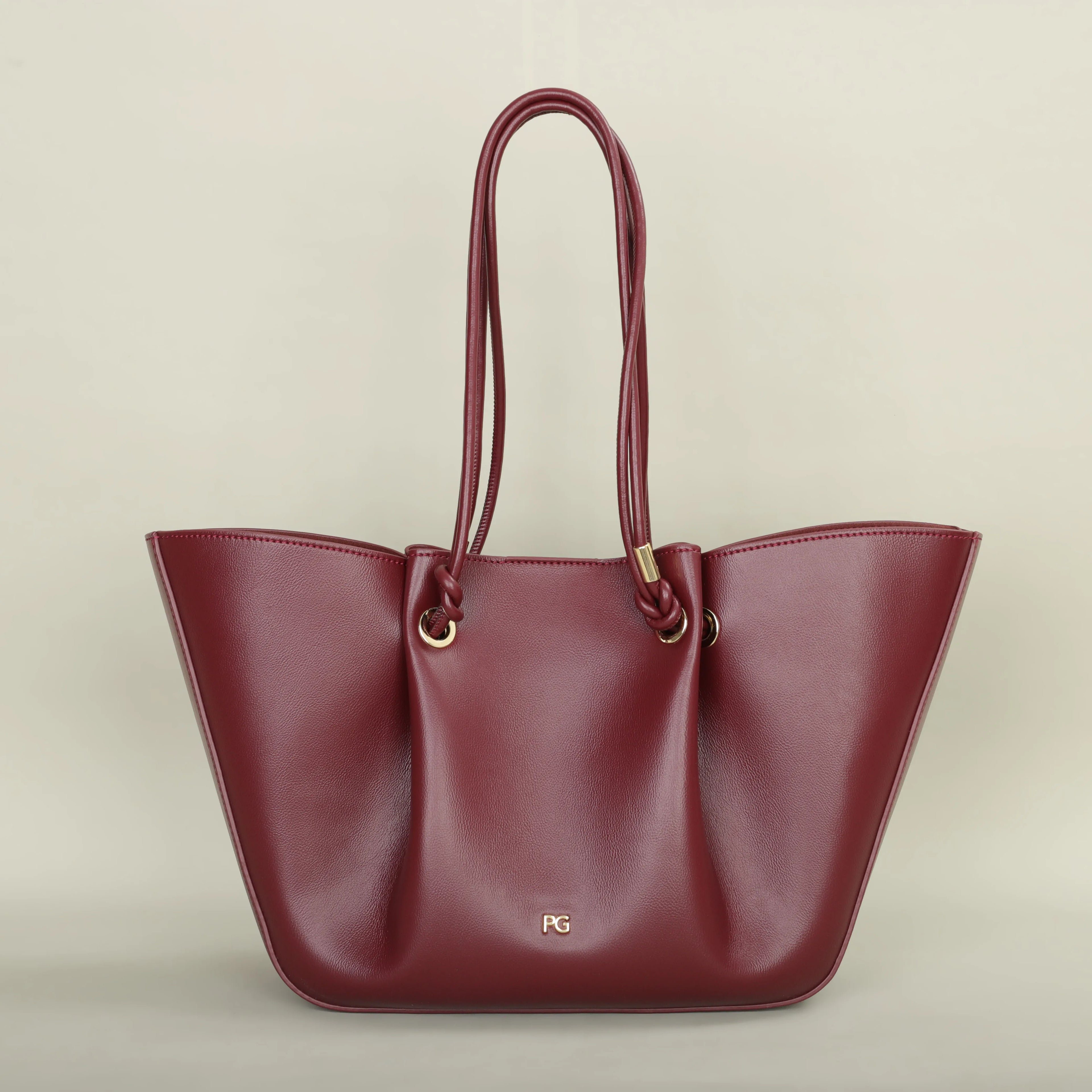 PG Atmosphere Brand Classic Large Capacity 2026 New Fashion PU Artificial Eco-Friendly Leather Shoulder Bag