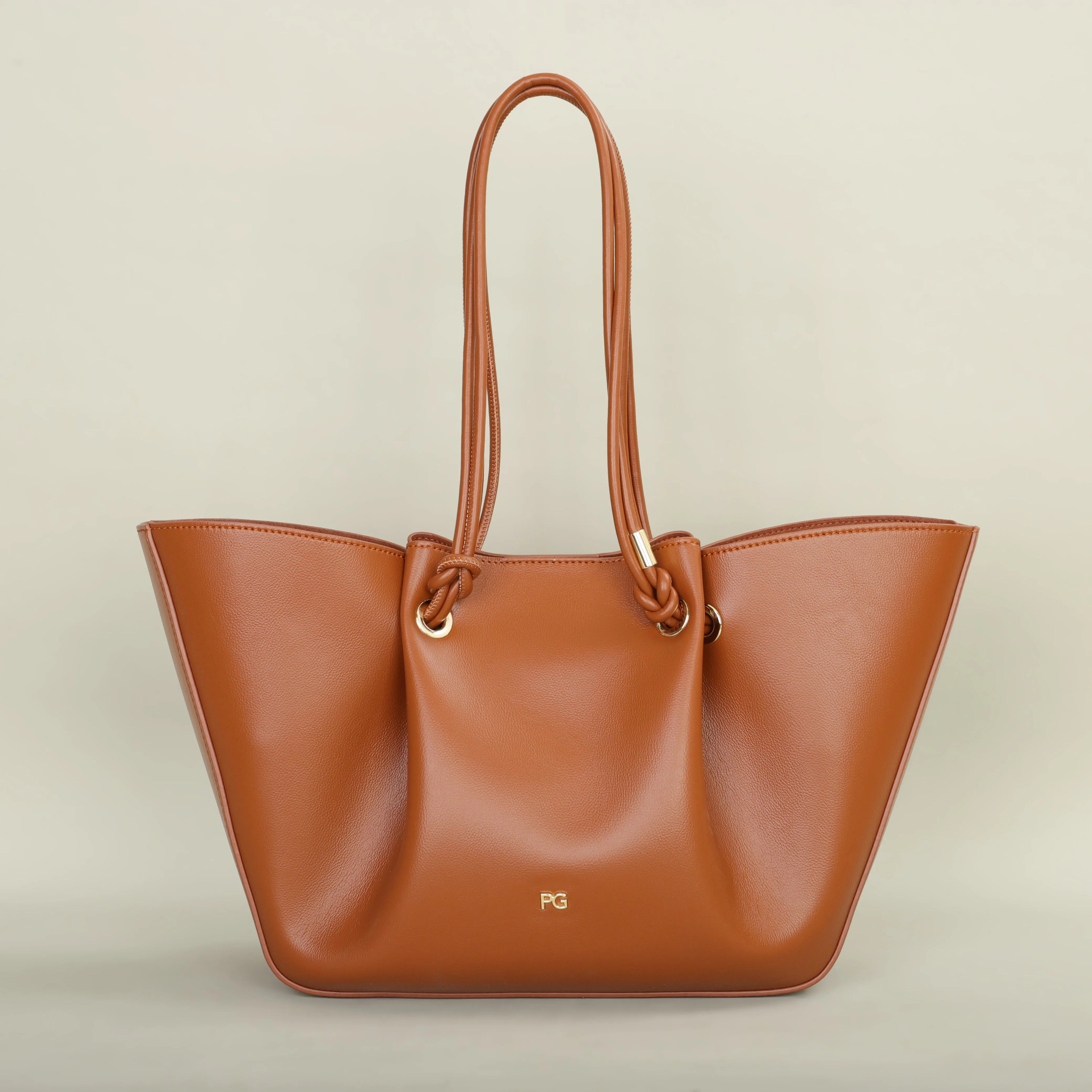PG Atmosphere Brand Classic Large Capacity 2026 New Fashion PU Artificial Eco-Friendly Leather Shoulder Bag